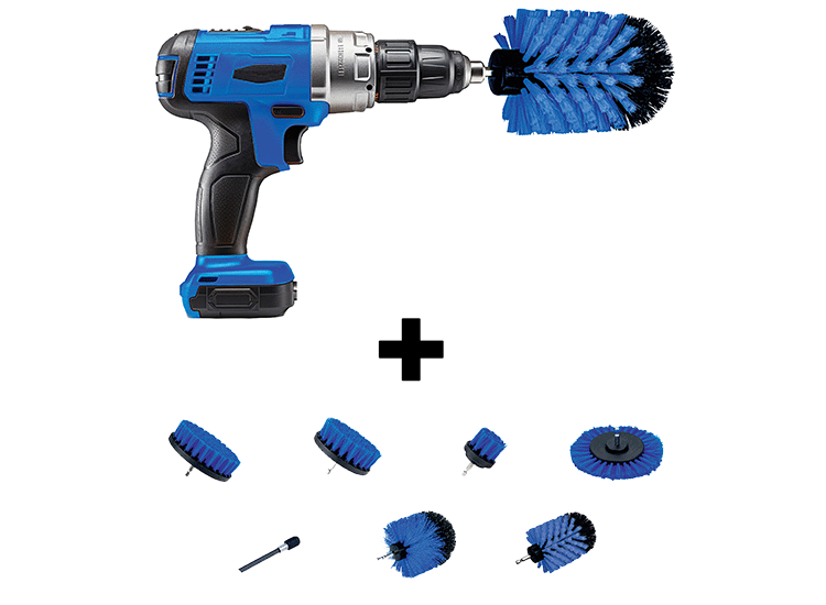 Nexxt - 7-Delige Borstelset Voor Boormachines