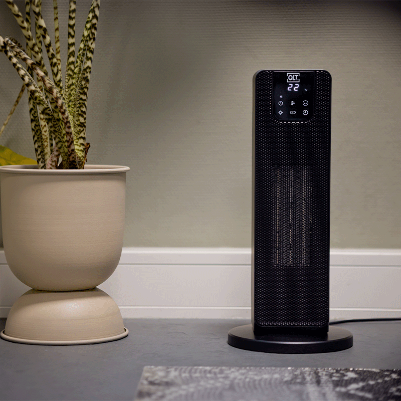 QLT - Toren Heater met Digitaal Display