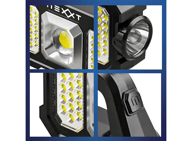Nexxt - Solar Oplaadbare Zaklamp
