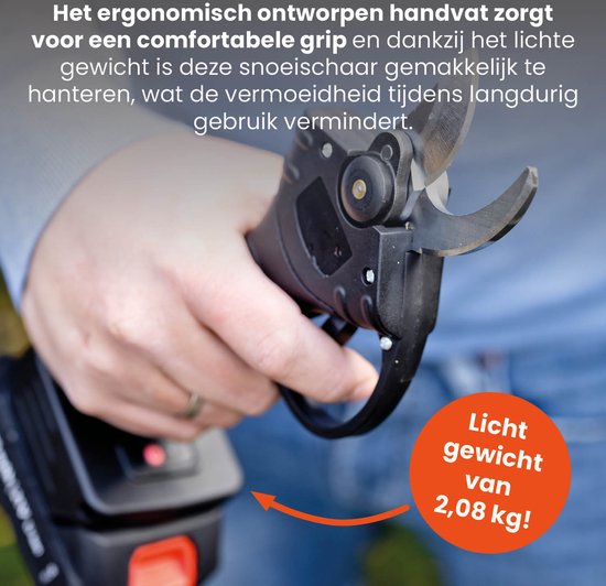 QLT - Snoeischaar met Accu