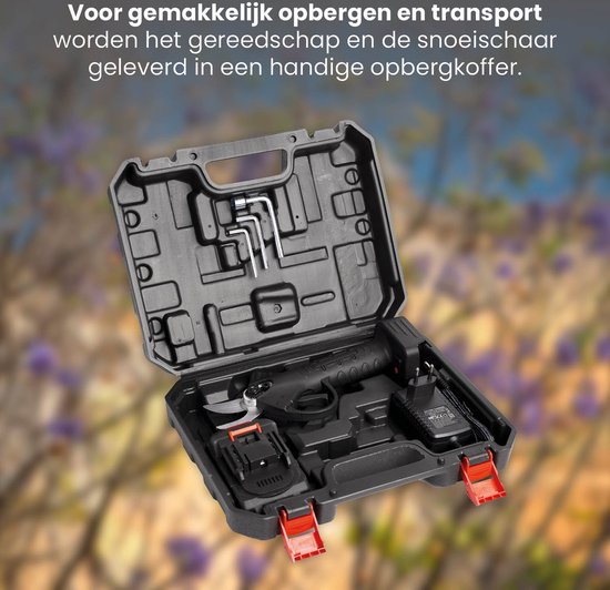 QLT - Snoeischaar met Accu