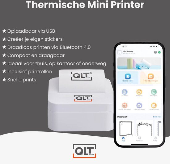 QLT - Thermische mini printer