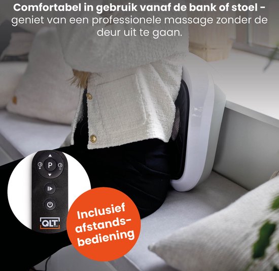 QLT - VibroPulse Pro Been- en Voetmassage Apparaat