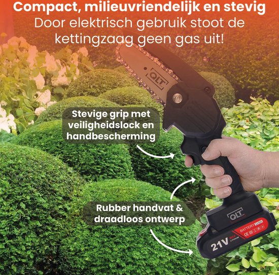 QLT - Elektrische Mini Kettingzaag
