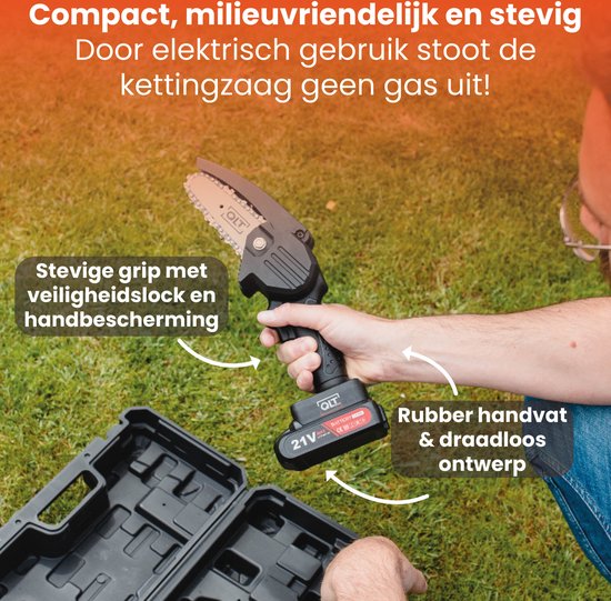 QLT - Elektrische Mini Kettingzaag