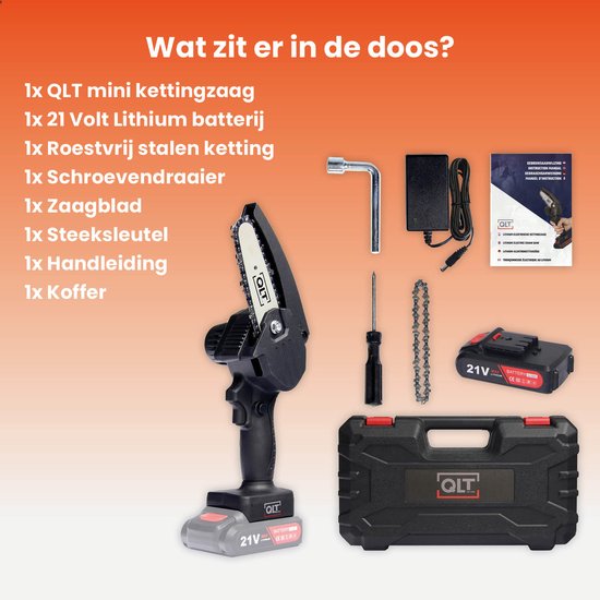 QLT - Elektrische Mini Kettingzaag
