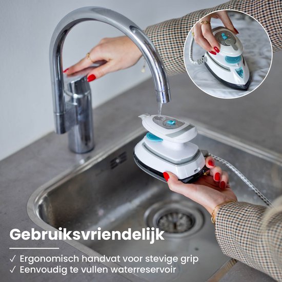 Shine - Mini Stoomstrijkijzer