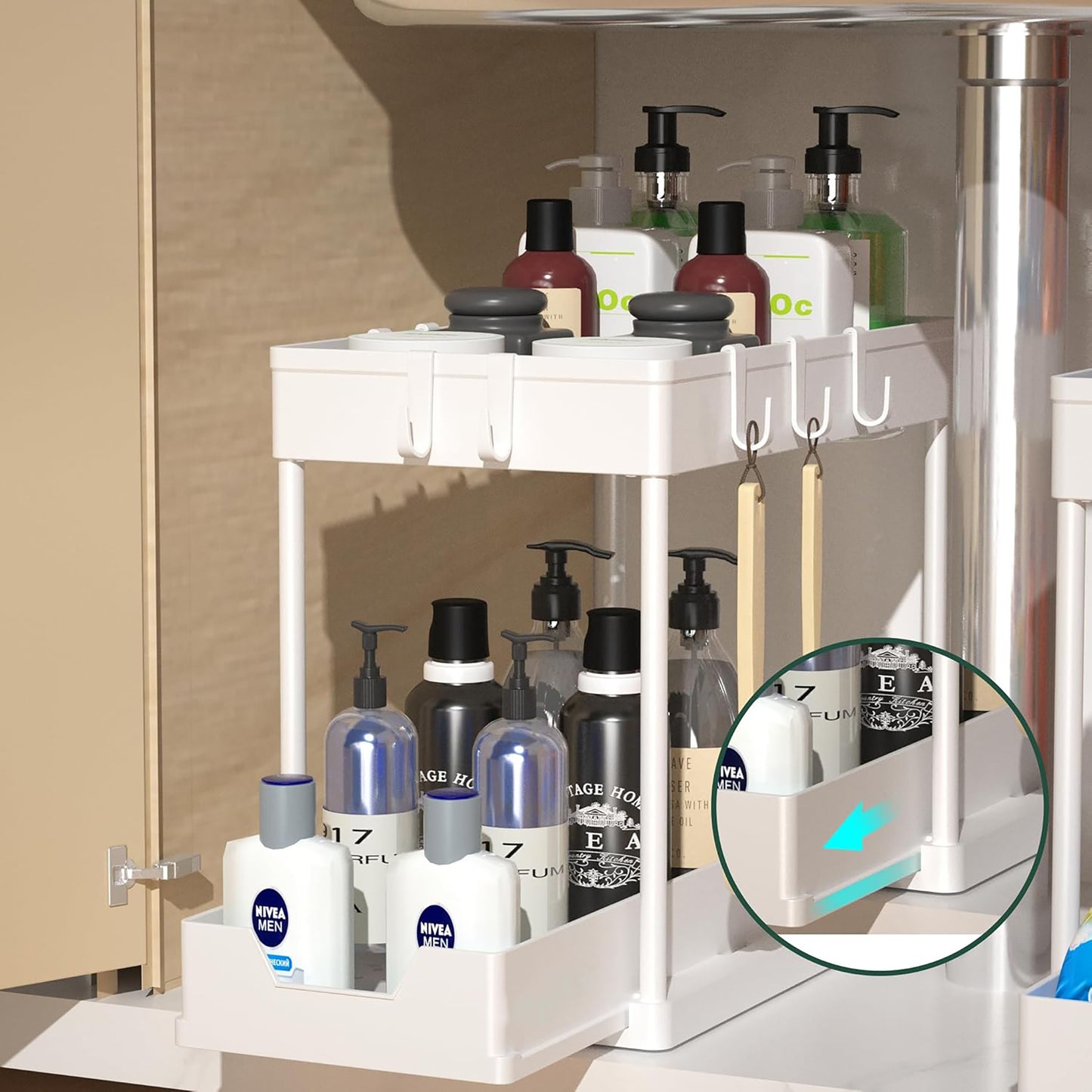 Nexxt - Multifunctional Storage Rack (kitchen organizer)