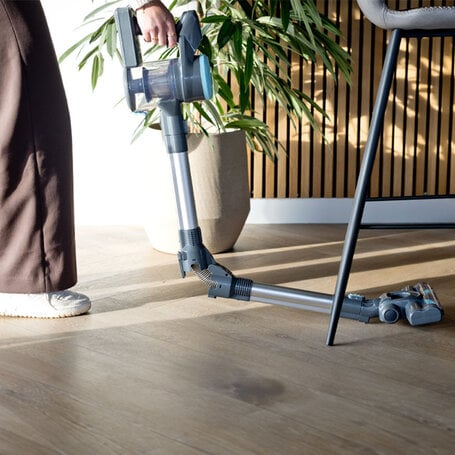 QLT - 2-in-1 Draadloze Steelstofzuiger Met Knikfunctie