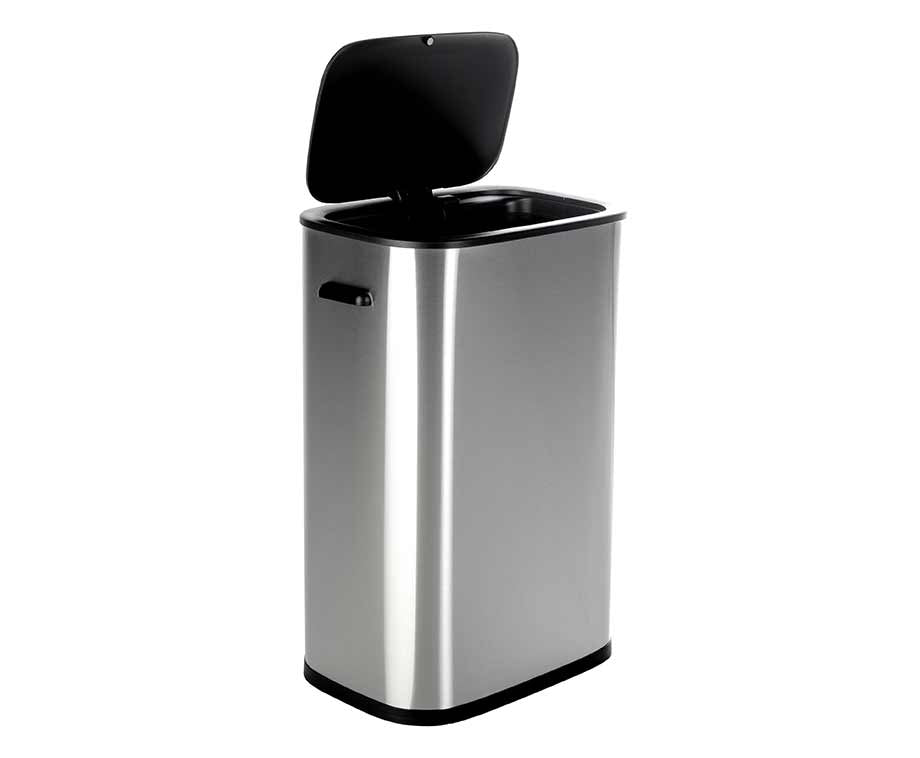 QLT - Prullenbak 55 Liter - RVS met Sensor