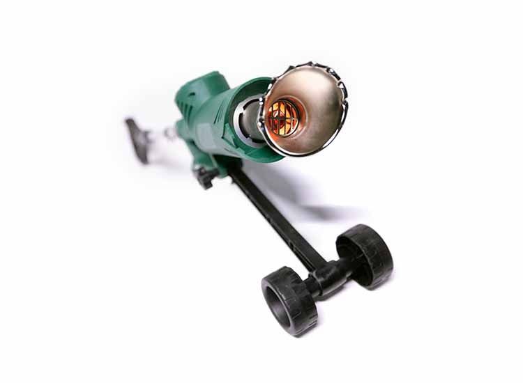 QLT - 3-in-1 Onkruidbrander met Wielen