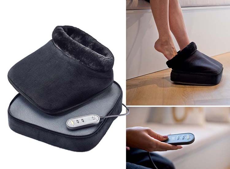 QLT - Elektrisch Voetmassageapparaat met Shiatsu