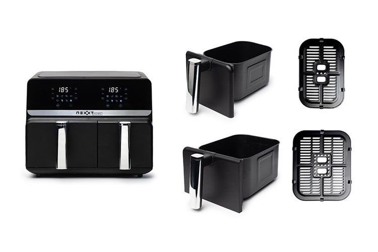 Nexxt - Dubbele Airfryer (9 L)