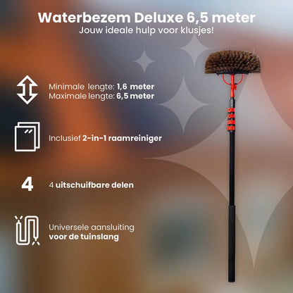 Shine - Deluxe Telescopische Wasborstel 6,5 Meter