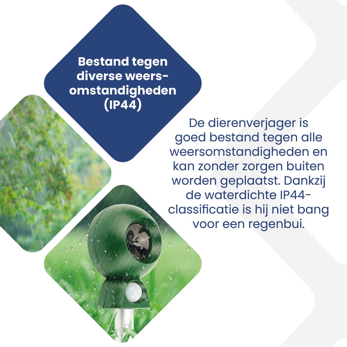 Nexxt - Ultrasone Kattenverjager op Batterijen