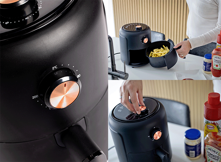 Nexxt - Mini Airfryer 2.6 liter