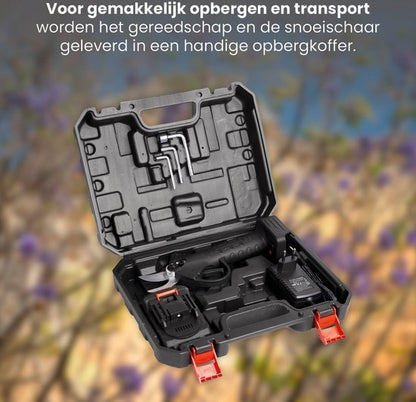 QLT - Snoeischaar met Accu
