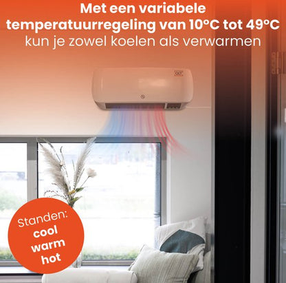 QLT - 2-in-1 Keramische Kachel met Wandmontage