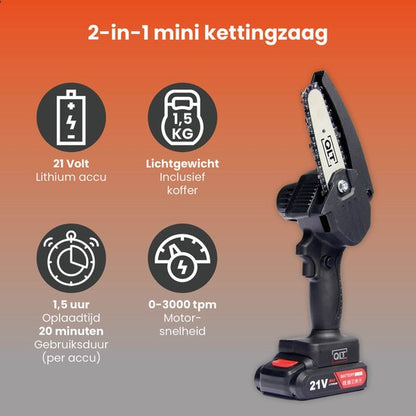 QLT - Elektrische Mini Kettingzaag