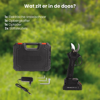 QLT - Snoeischaar met Accu