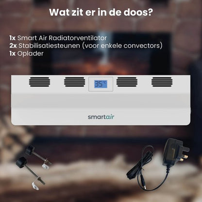 Nexxt - SmartAir Boost Draagbare Radiatorventilator