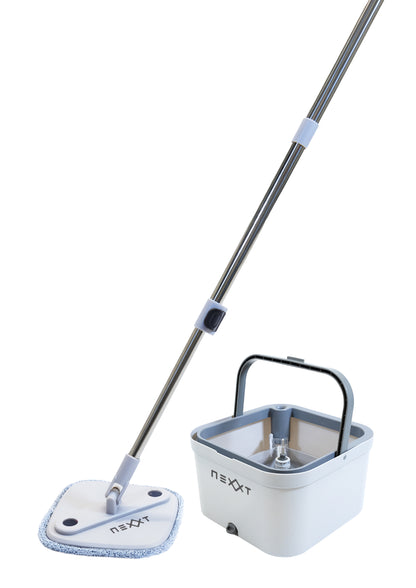 Nexxt - Rotating Mop Set with 2 Mops