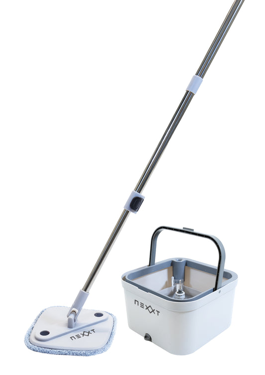 Nexxt - Rotating Mop Set with 2 Mops