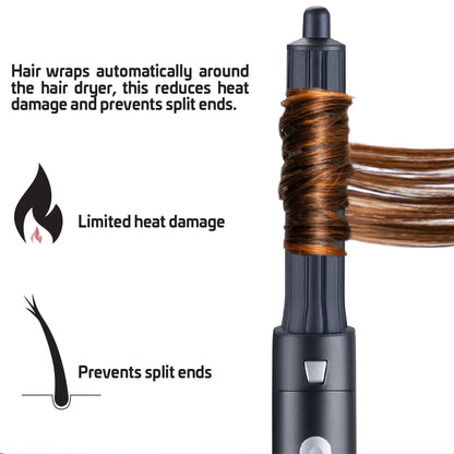 Nexxt - 5 in 1 Multifunctional Airstyler Rose Gold