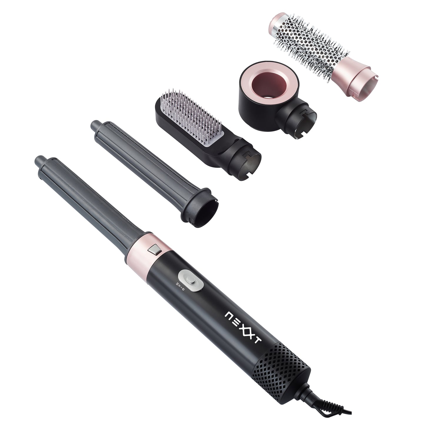 Nexxt - 5 in 1 Multifunctional Airstyler Rose Gold