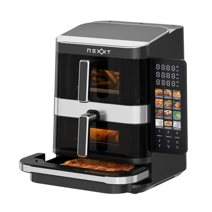 Nexxt - Double Stack Airfryer with Pizza Maker