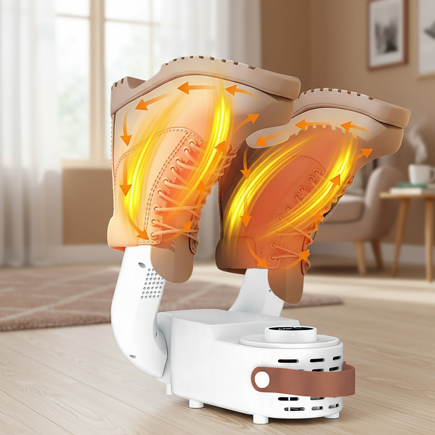 Nexxt - Opvouwbare Schoendroger Met Timer