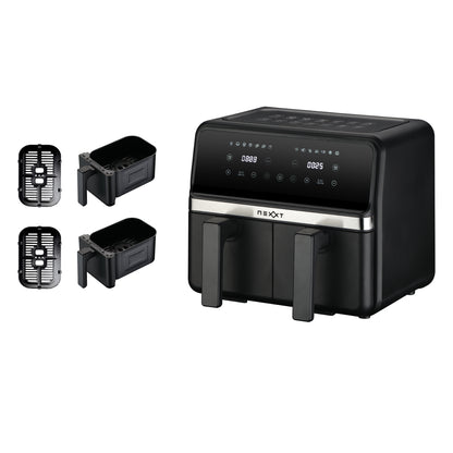 Nexxt - Dubbele Airfryer 4L + 4L