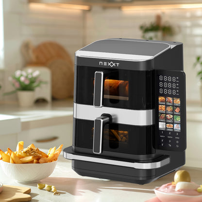 Nexxt - Double Stack Airfryer with Pizza Maker