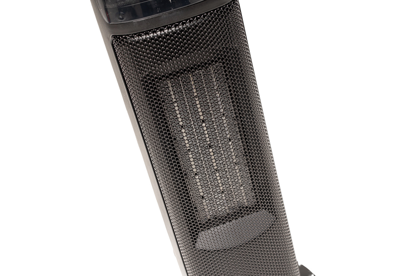 Nexxt -  tower heater with flame - black