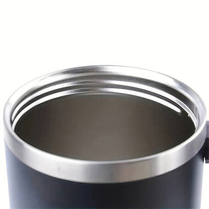 Nexxt - RVS Thermosbeker met Handvat en Rietje