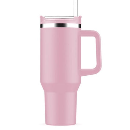 Nexxt - RVS Thermosbeker met Handvat en Rietje