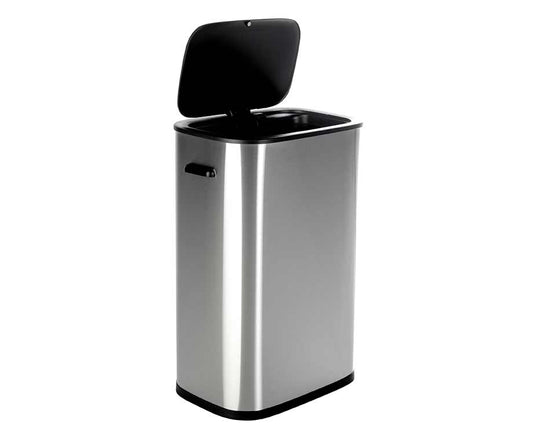 QLT - Prullenbak 55 Liter - RVS met Sensor